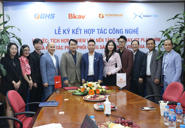 Lễ ký kết hợp tác công nghệ giữa BKAV và Tập Đoàn Song Nam