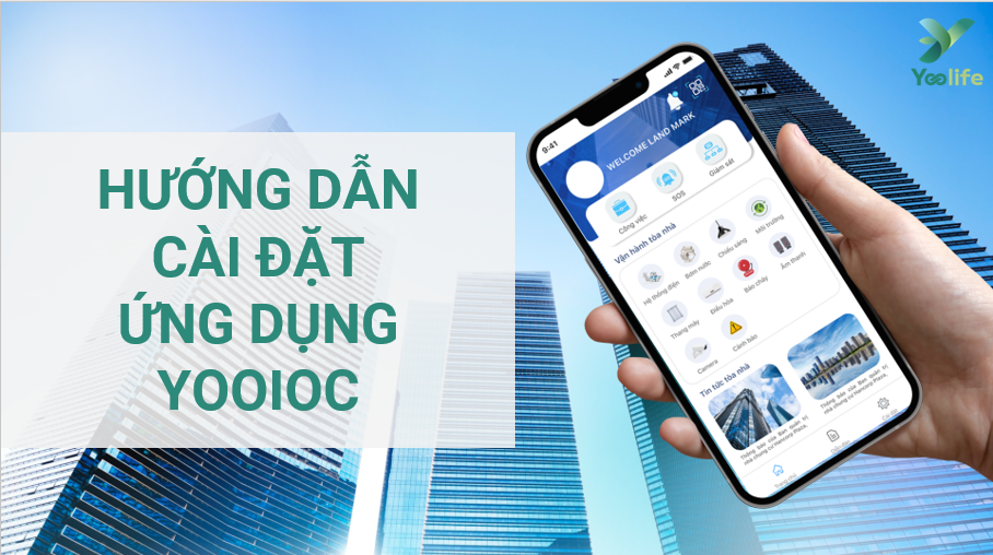 YooIOC ứng dụng quản lý tòa nhà thông minh