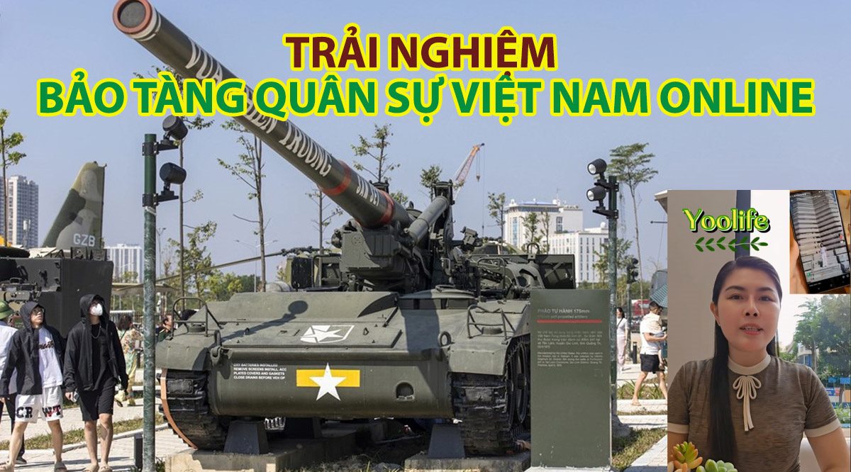 Tiktoker Dungphamngoc trải nghiệm bảo tàng quân sự ảo hóa