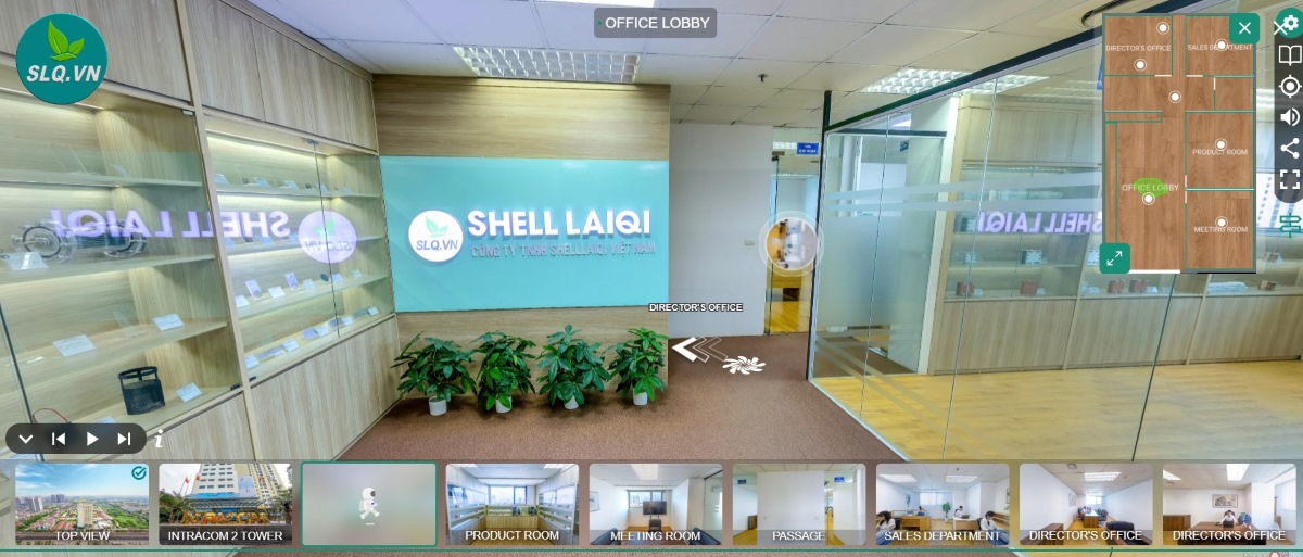 Ảo hóa không gian văn phòng Shell Laiqi Việt Nam