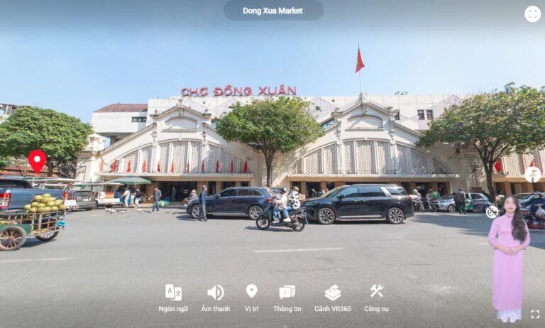 Tham khảo chợ Đồng Xuân trên nền tảng số online