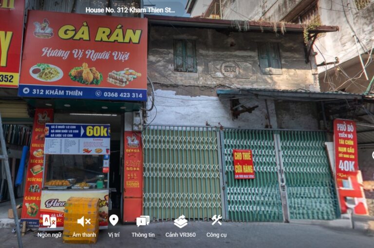 Tham quan di tích số nhà 312 phố Khâm Thiên
