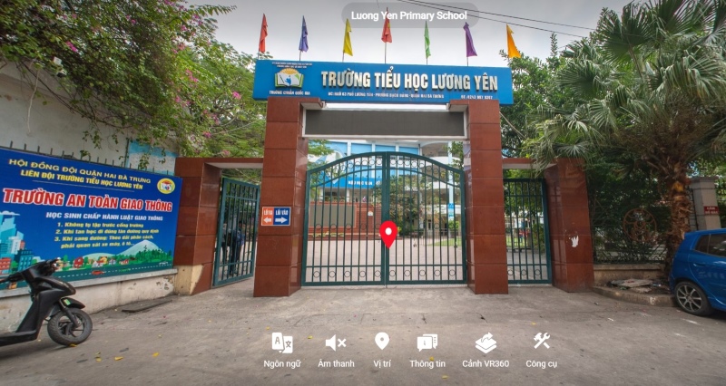 Tham quan trường tiểu học Lương Yên