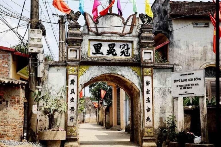 Tham quan làng nghề Sơn Đồng, Hoài Đức, Hà Nội