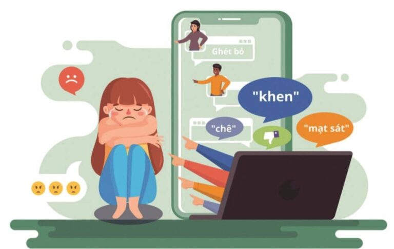 Bạo lực ngôn từ trên mạng xã hội là hành vi sử dụng lời nói, ngôn ngữ để gây tổn thương