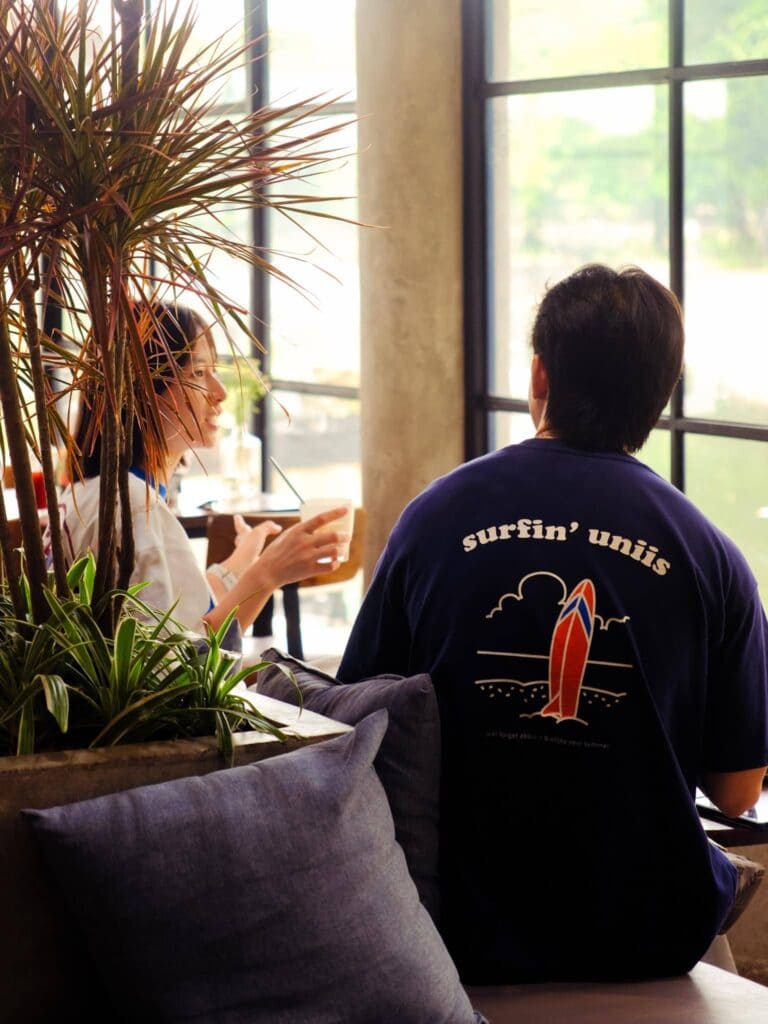 Góc view mang lại cảm giác chill chill cho thực khách
