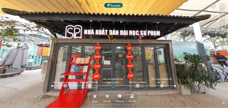 Dạo quanh phố sách bằng công nghệ Vr360