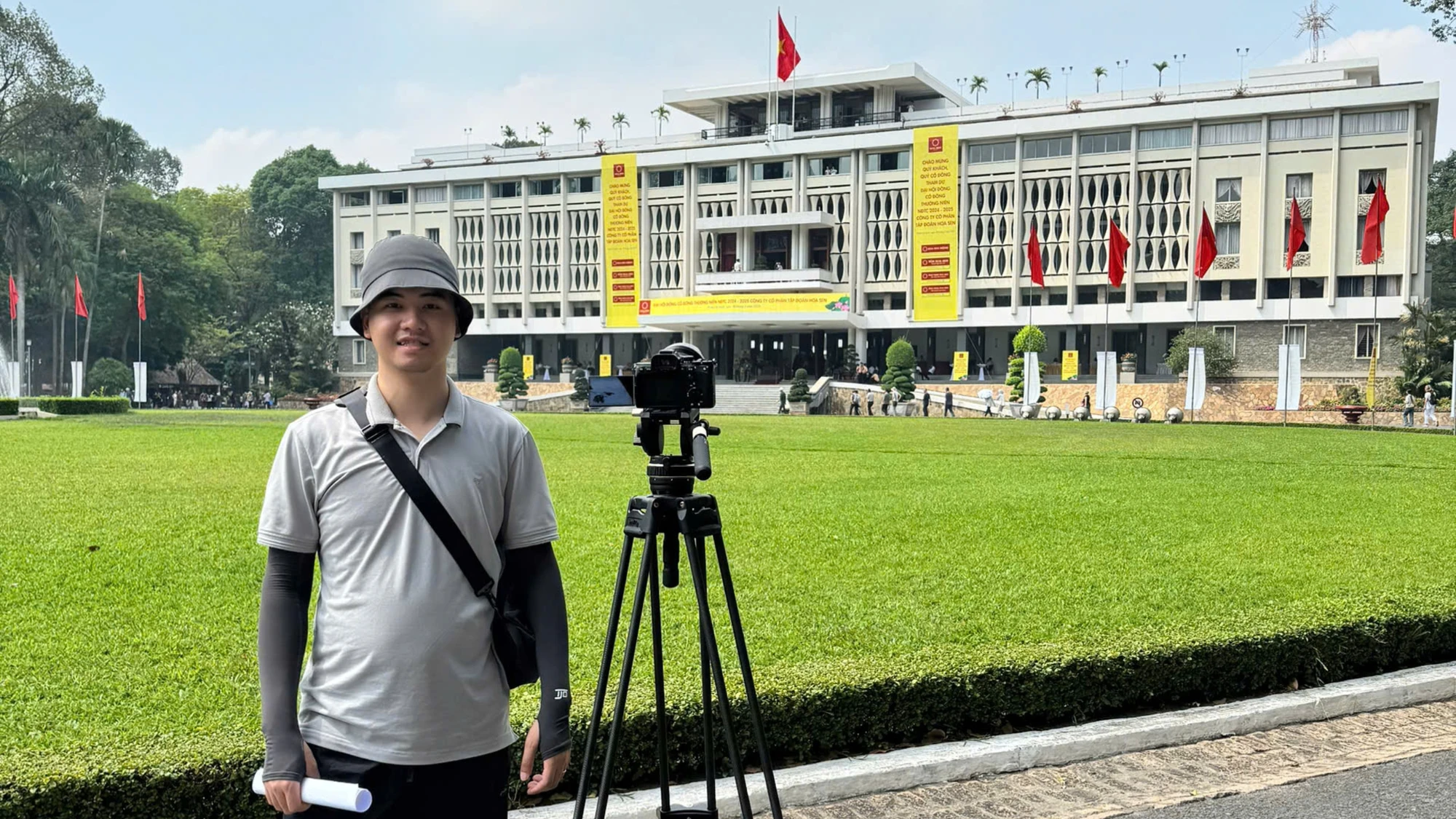 Vinh Khánh, một trong những người tham gia triển khai dự án.