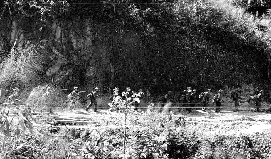 Lực lượng quân giải phóng tiến vào chiến trường Trị Thiên