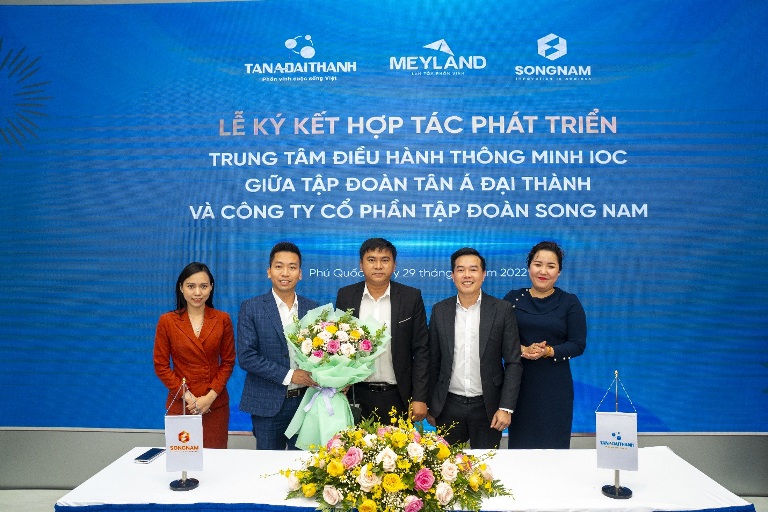 Tân Á Đại Thành hợp tác với Tập đoàn Song Nam triển khai trung tâm điều thành thông minh IOC