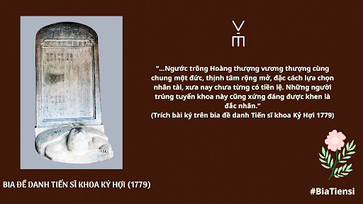 Giới thiệu chung về văn bia đề danh Tiến sĩ khoa Kỷ Hợi (1779)