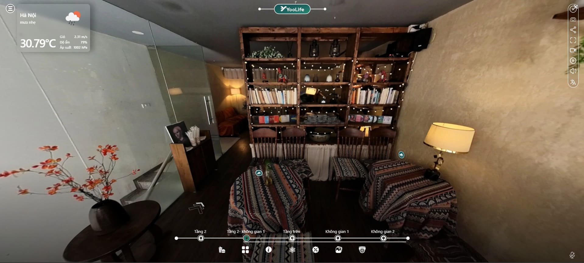Tham quan không gian Le Jan Cafe qua công nghệ VR360