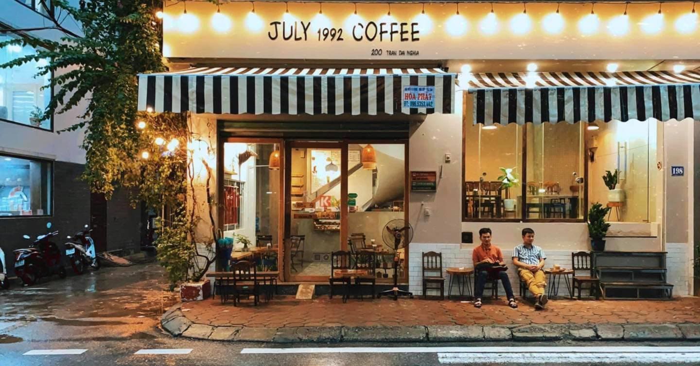 The JuLy Coffee – Quán cà phê lý tưởng tại Hà Nội