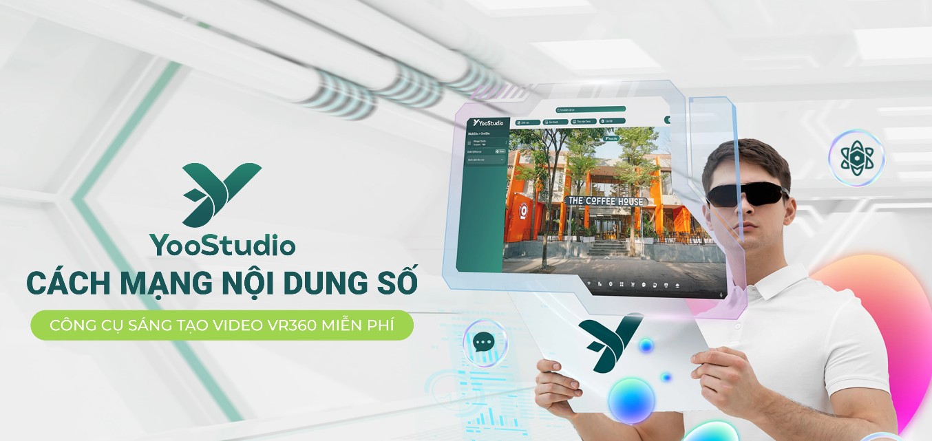 YooStudio - công cụ tạo nội dung VR360 hoàn toàn miễn phí