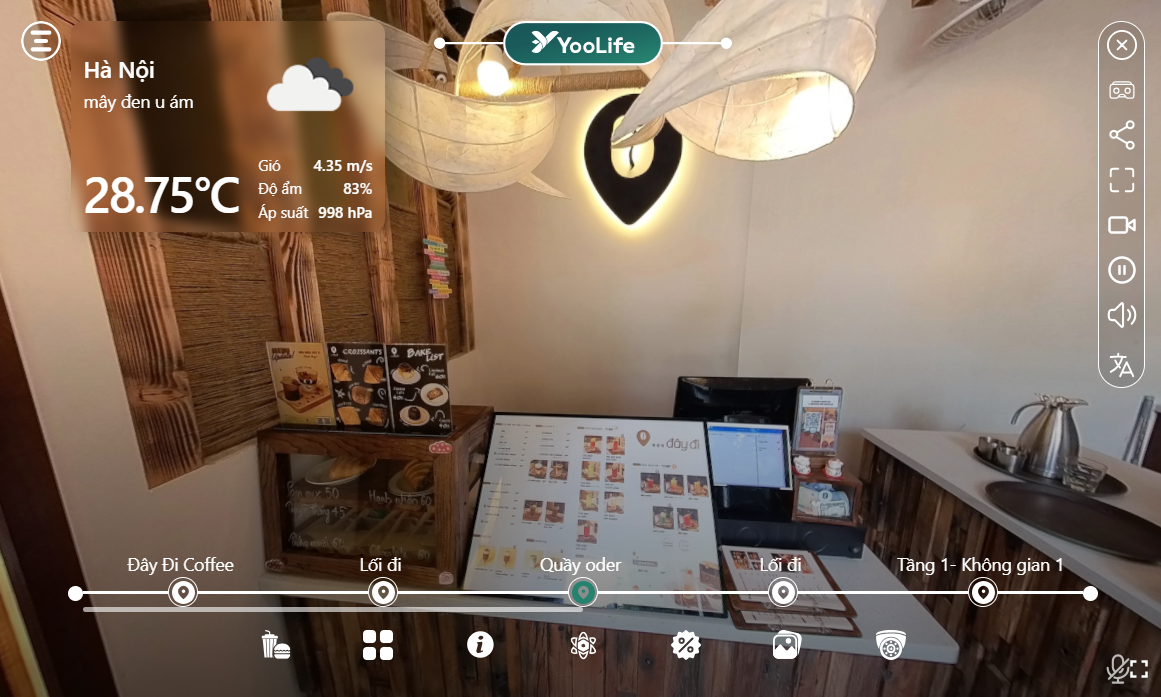 Dịch vụ ảo hóa quán café còn phù hợp với các thương hiệu chuỗi, việc giữ nguyên phong cách và trải nghiệm hình ảnh giữa các chi nhánh là rất quan trọng.