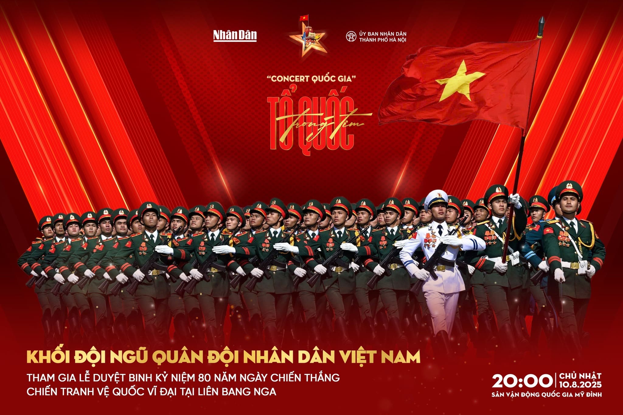 Concert “Tổ quốc trong tim” (10/8/2025)