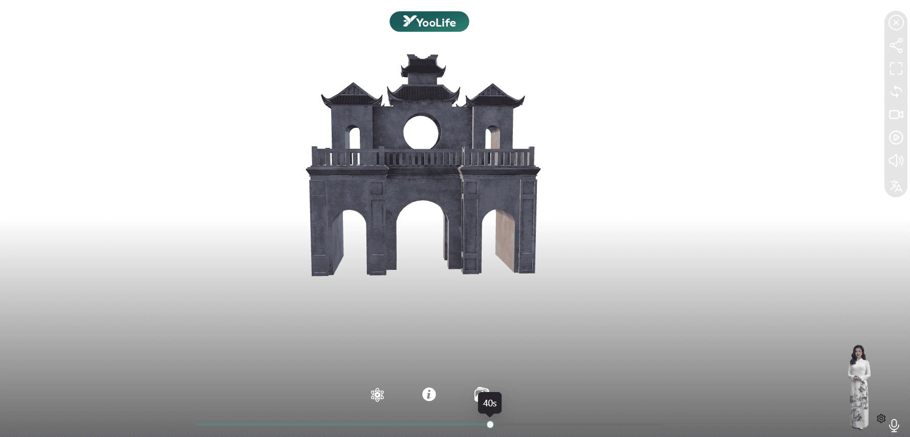 YooLife ứng dụng công nghệ 3D để tái hiện toàn bộ quần thể chùa Tây Yên Tử với độ chính xác cao