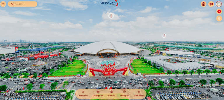 Không gian VR360 toàn cảnh
