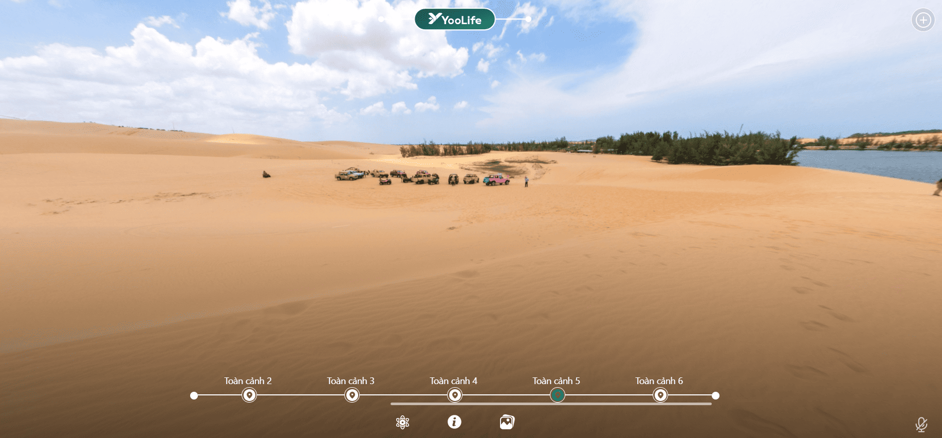 Trải nghiệm không gian VR360 chân thực