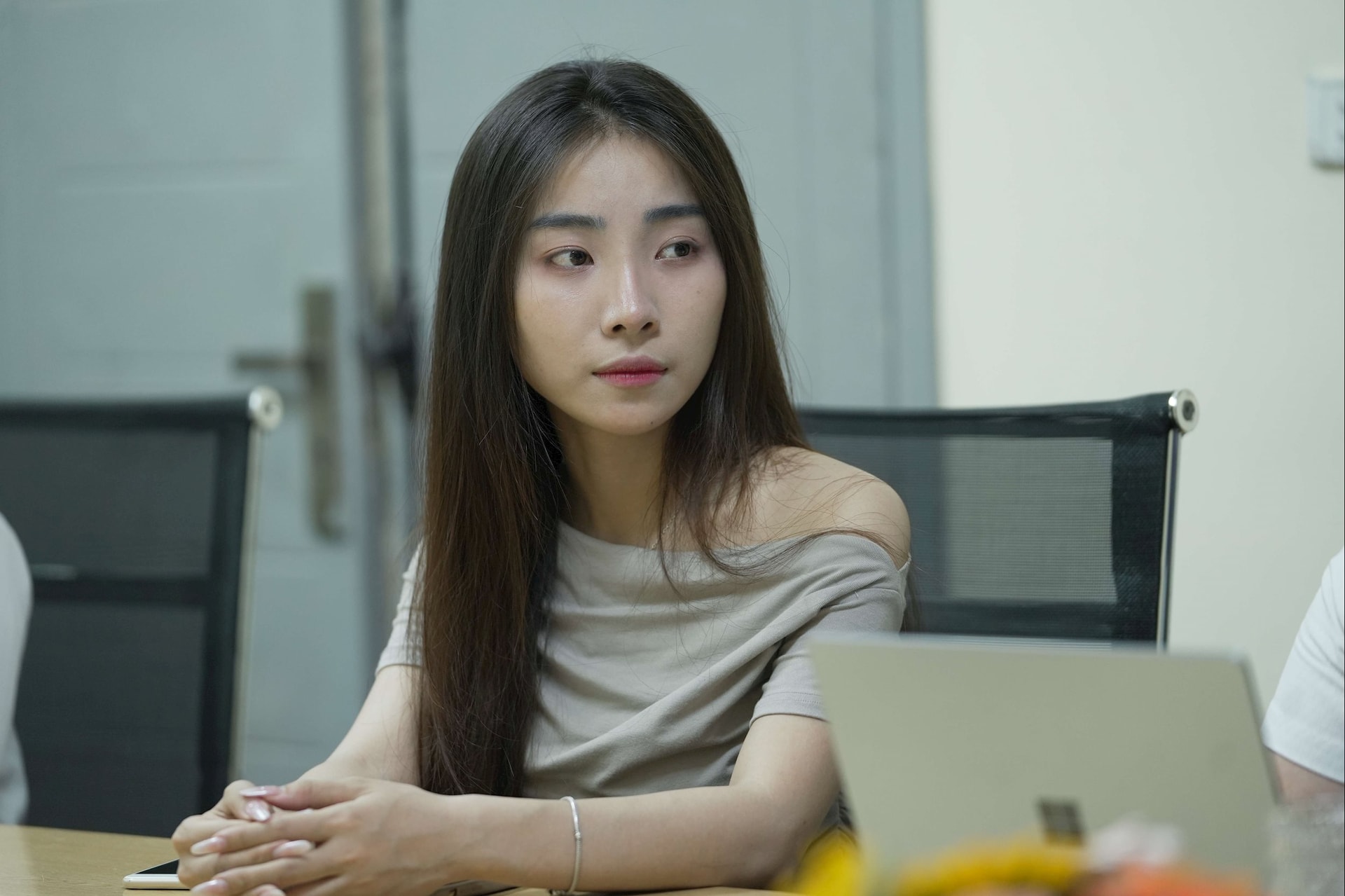 Đại diện nhân sự công ty Yootek tại buổi lễ ký kết thỏa thuận - Ảnh: Hà Tuấn