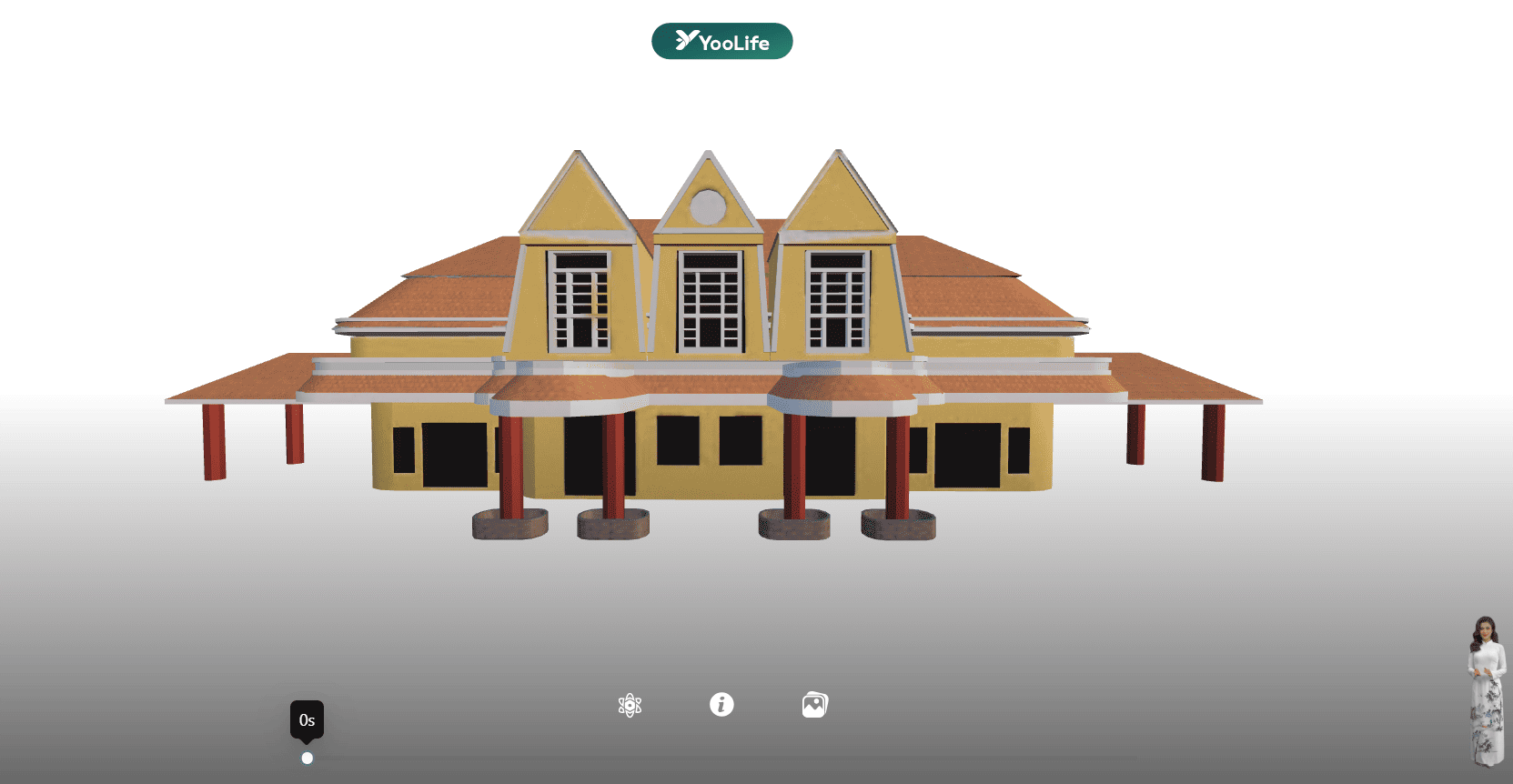 Khám phá kiến trúc độc đáo qua mô hình 3D