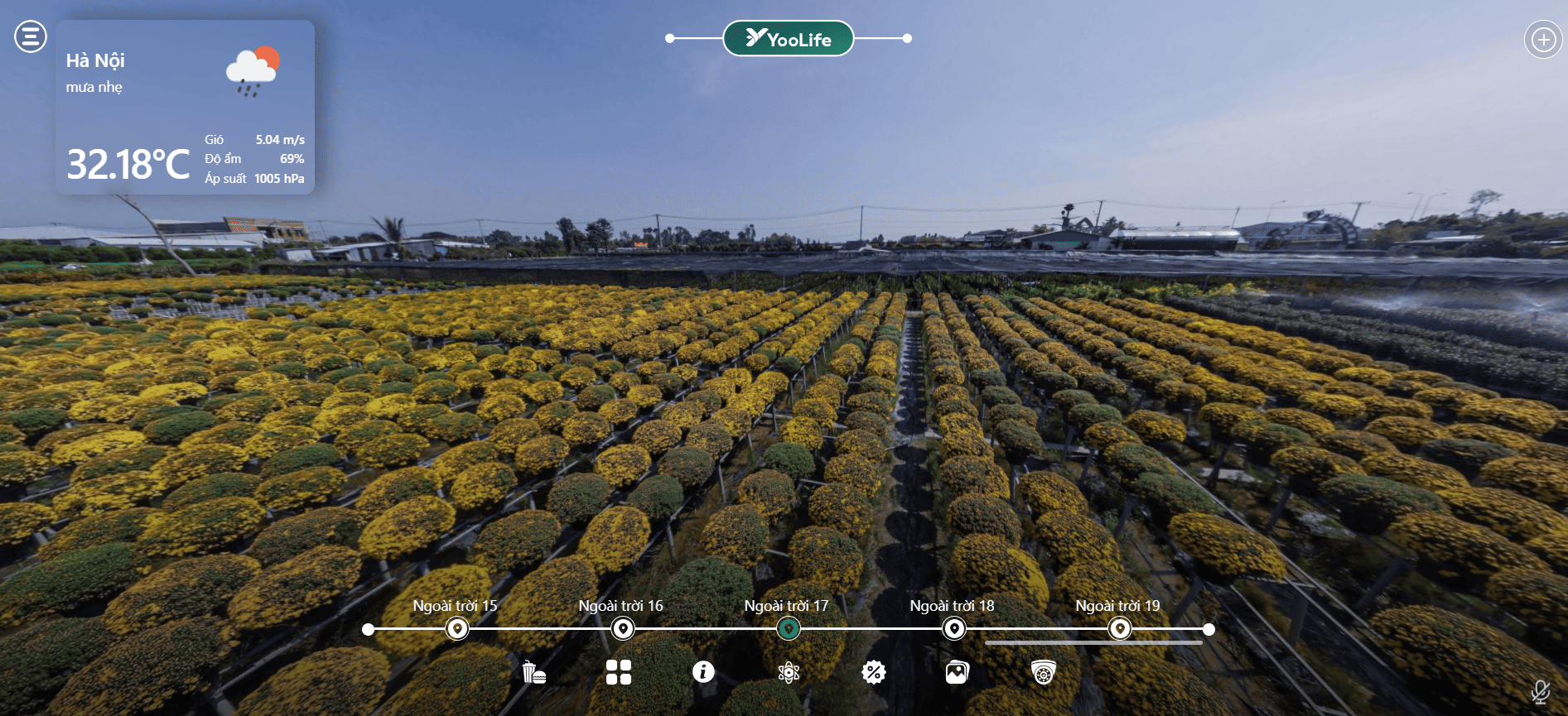 Trải nghiệm tham quan trên YooLife càng sống động hơn nhờ tính năng thuyết minh tự động