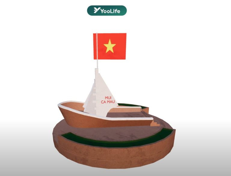 Thưởng lãm không gian Mũi Cà Mau qua mô hình 3D sống động