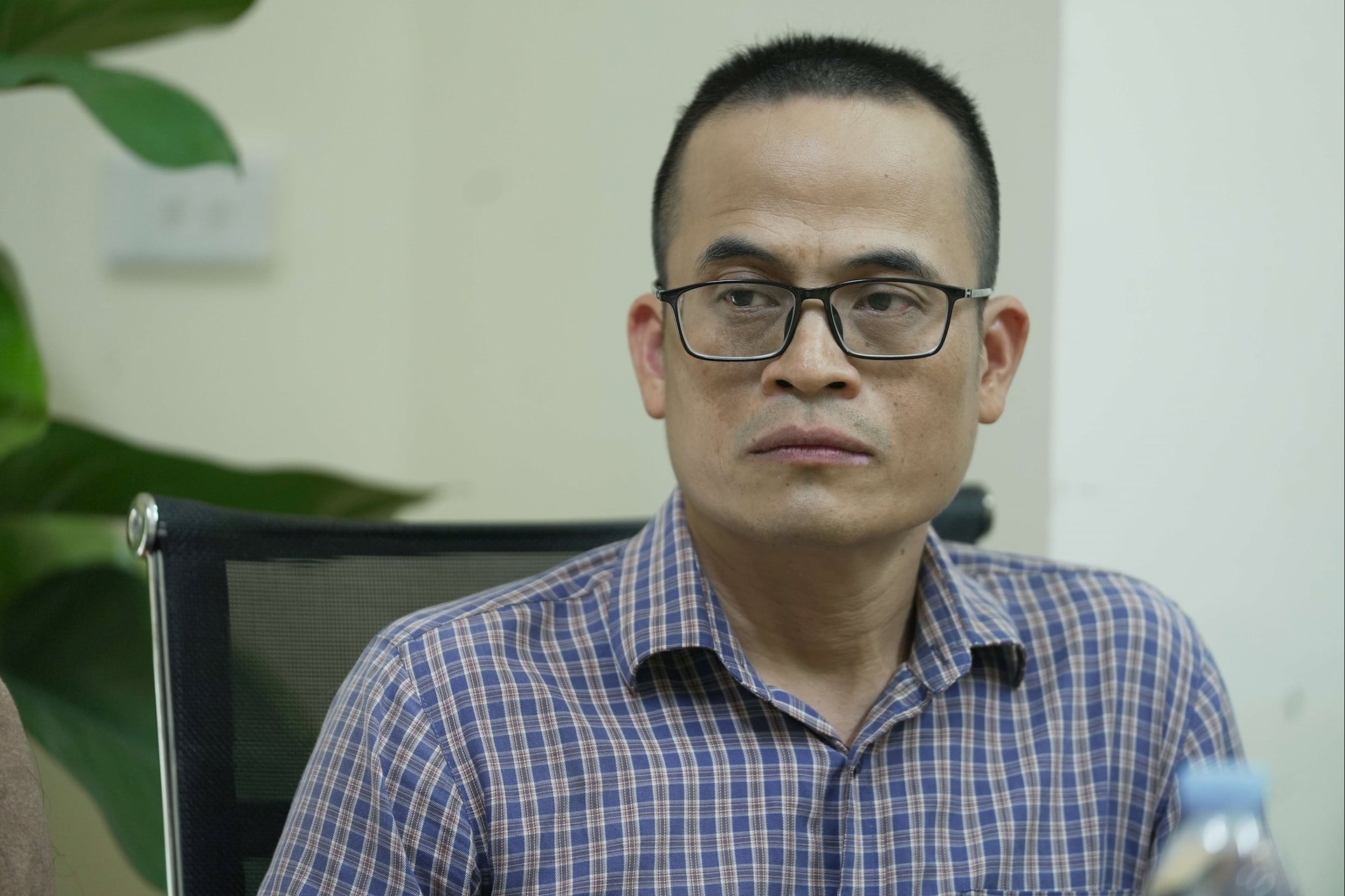 Ông Nguyễn Quảng Hà - Tổng Thư ký tòa soạn Tạp chí Một Thế Giới tại buổi lễ ký kết thỏa thuận hợp tác chiến lược - Ảnh: Hà Tuấn
