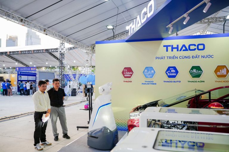 Dấu ấn của THACO tại Triển lãm thành tựu đất nước