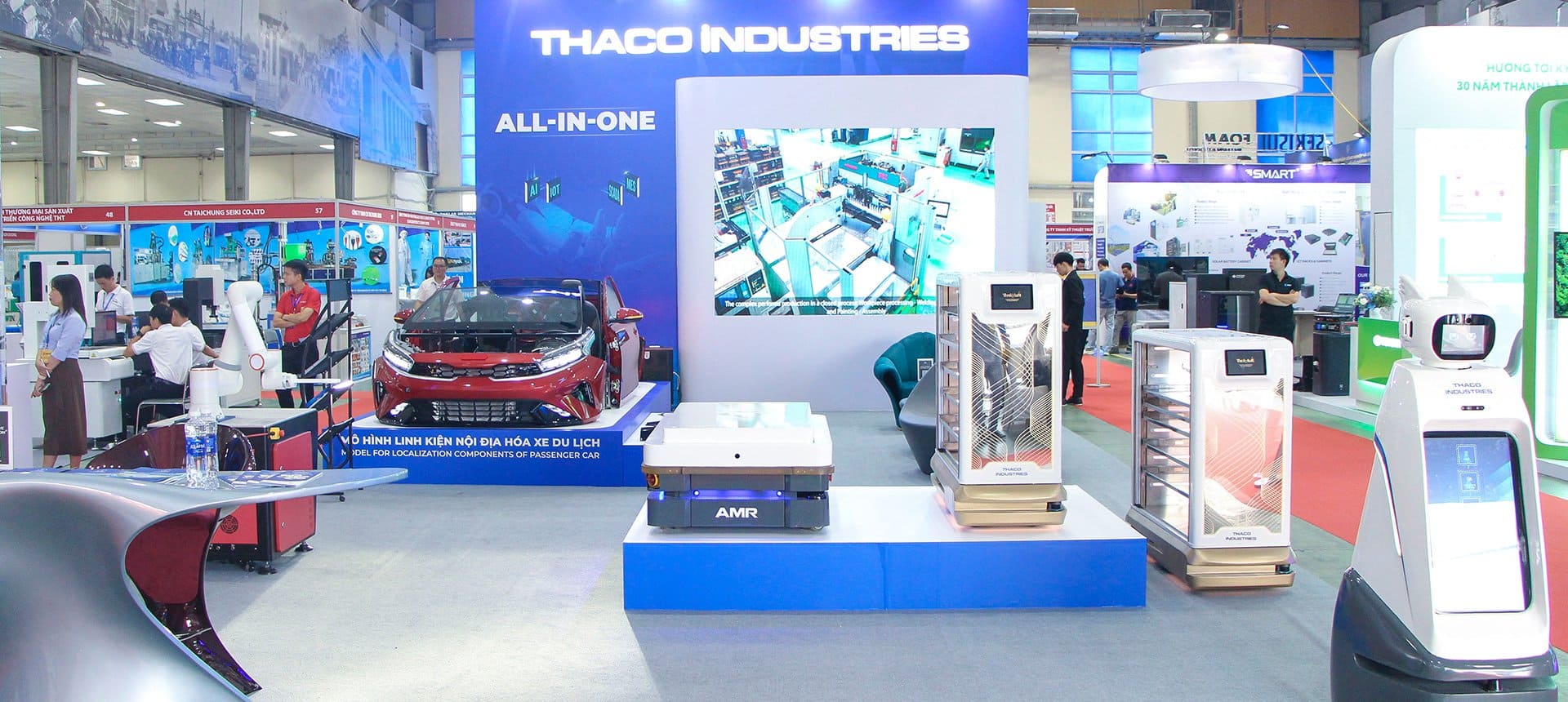 Các lĩnh vực hoạt động chính của THACO
