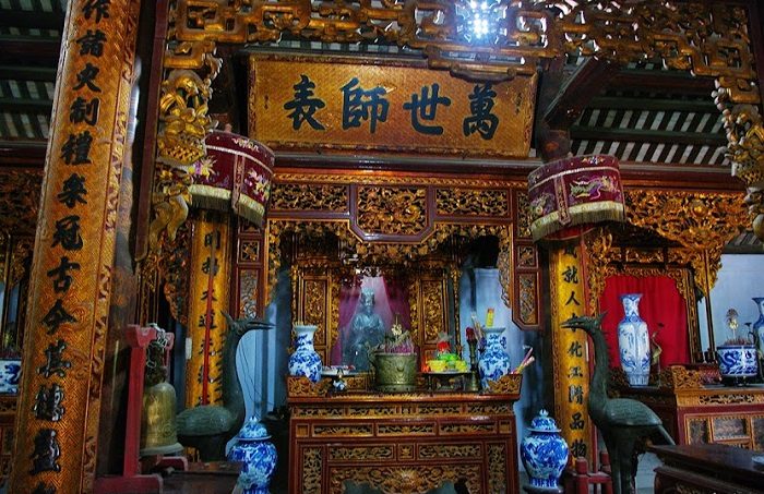 Kiến trúc không gian Văn Miếu Xích Đằng 