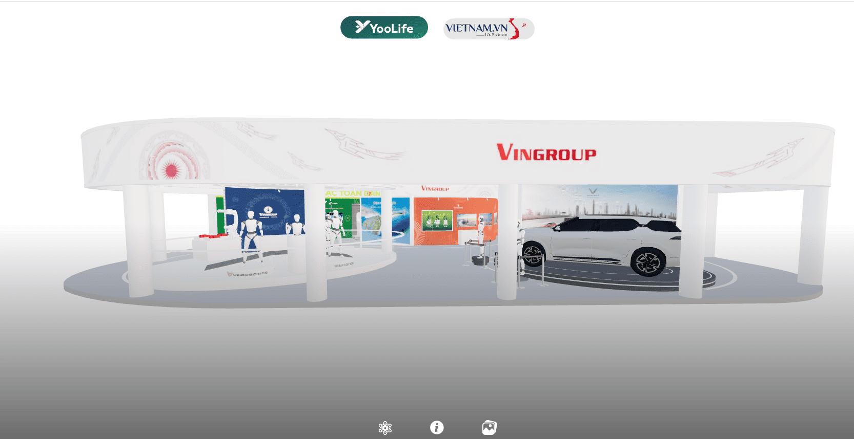 Chiêm ngưỡng Vingroup trên không gian số 3D