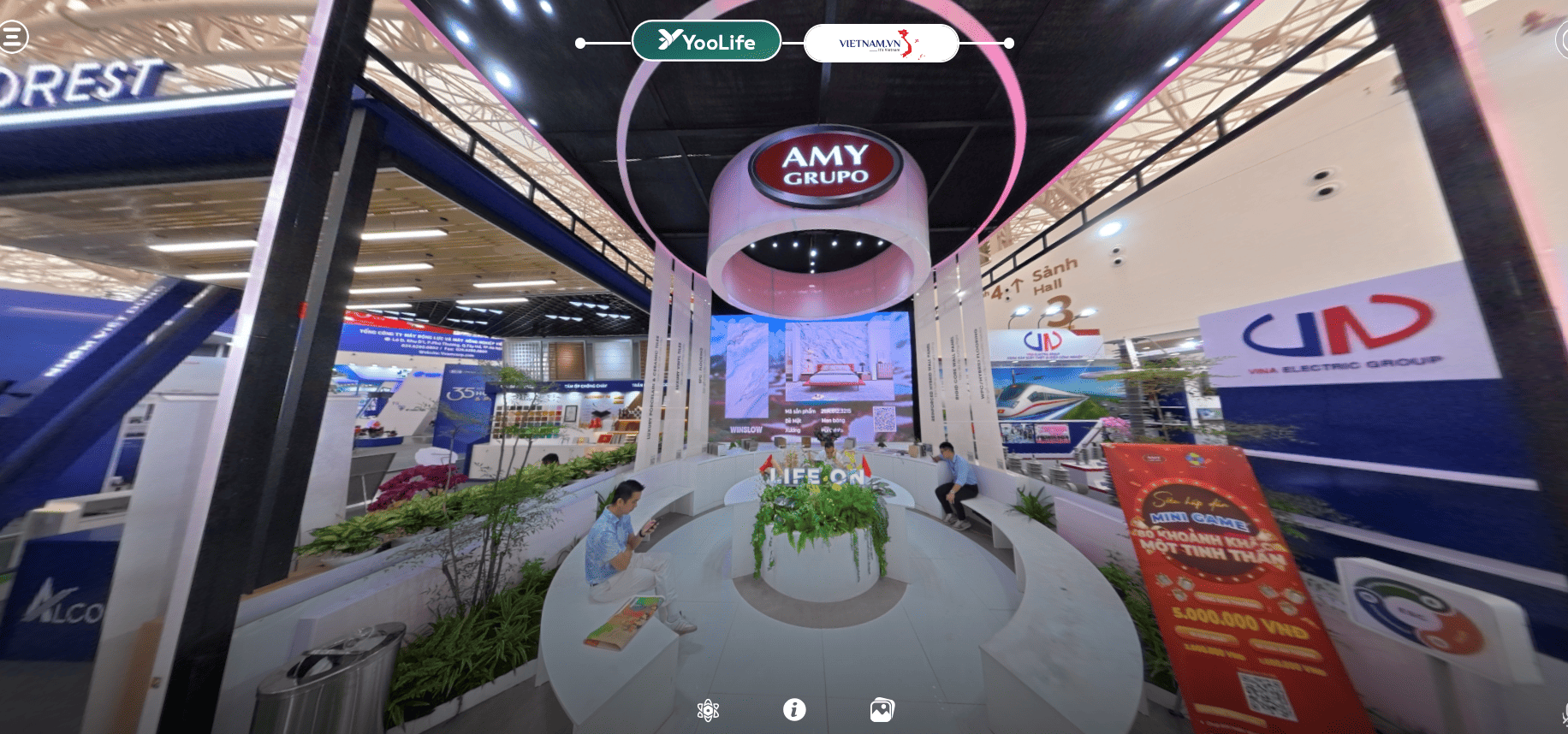 Khám phá gian hàng Amy Group trên không gian số YooLife