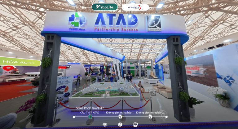 Tham khảo gian hàng ATAD tại triển lãm A80 trên YooLife
