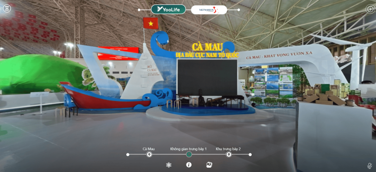 Đưa gian hàng tỉnh Cà Mau lên không gian số YooLife