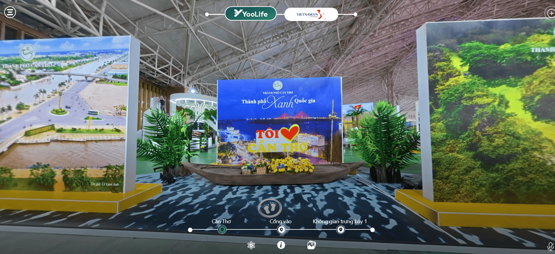 Bức tranh toàn cảnh về Cần Thơ tại Triển lãm Thành tựu Đất nước