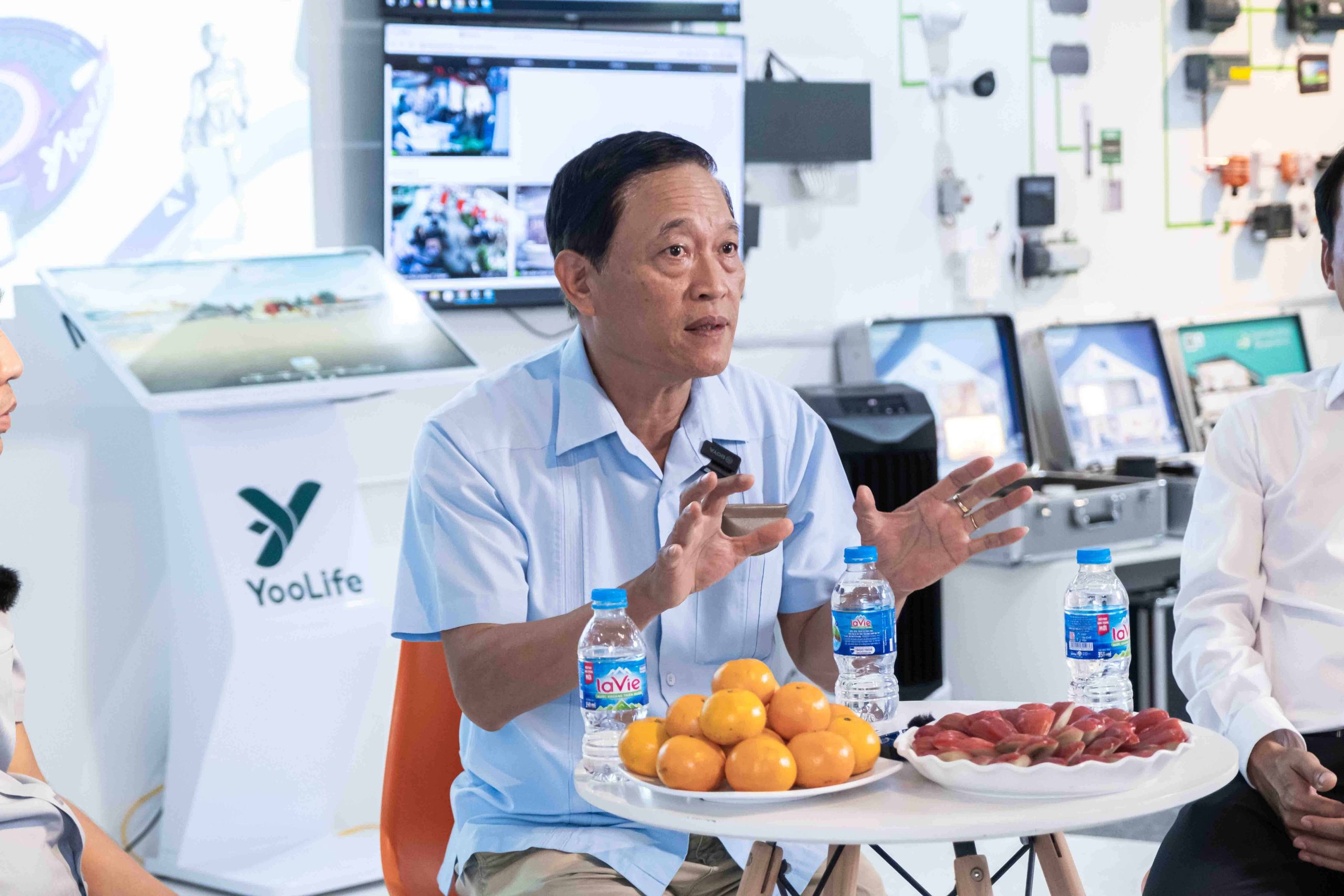 Ông Trần Văn Tùng - Chủ tịch Hội Thông tin Khoa học và Công nghệ Việt Nam chia sẻ về hành trình khởi nghiệp và vai trò của công nghệ trong xây dựng xã hội số.