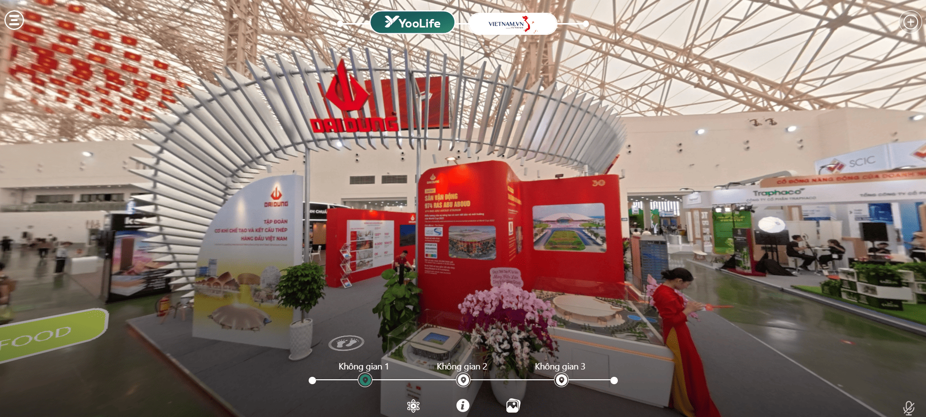 Gian hàng Đại Dũng Group – Nơi kể câu chuyện “Thép Việt dựng nên kỳ tích”