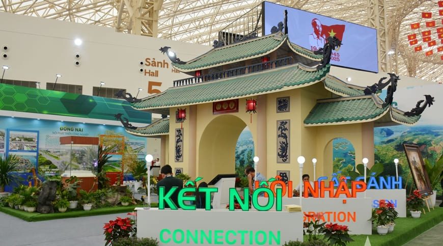 Không gian trưng bày tỉnh Đồng Nai với 5 chủ đề chính