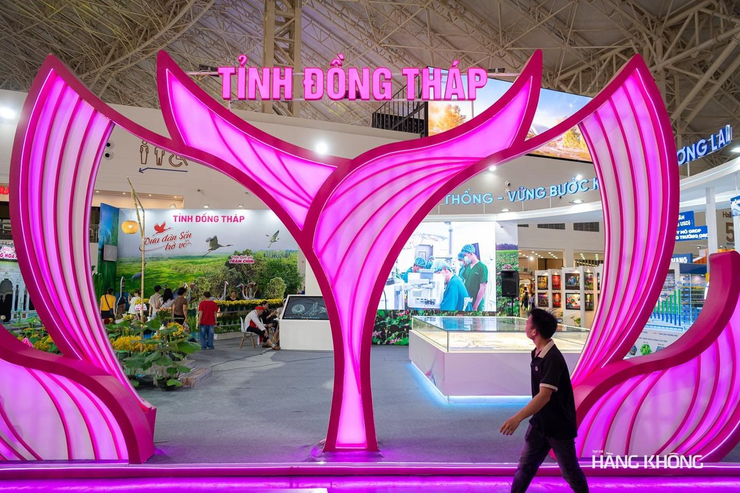 Chủ đề & ý tưởng thiết kế gian hàng Đồng Tháp