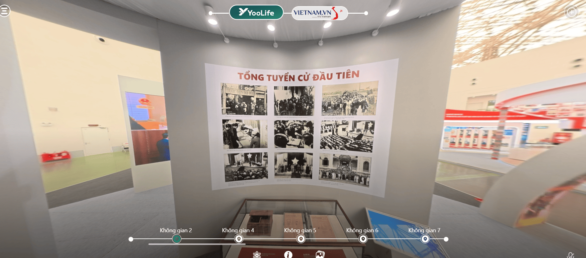 Nội dung trưng bày – 80 năm hành trình cùng dân tộc