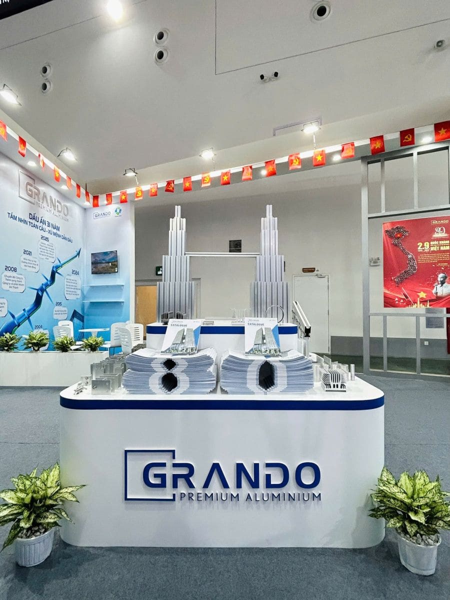 Gian hàng Grando – Biểu tượng của “Kỷ nguyên vươn mình”