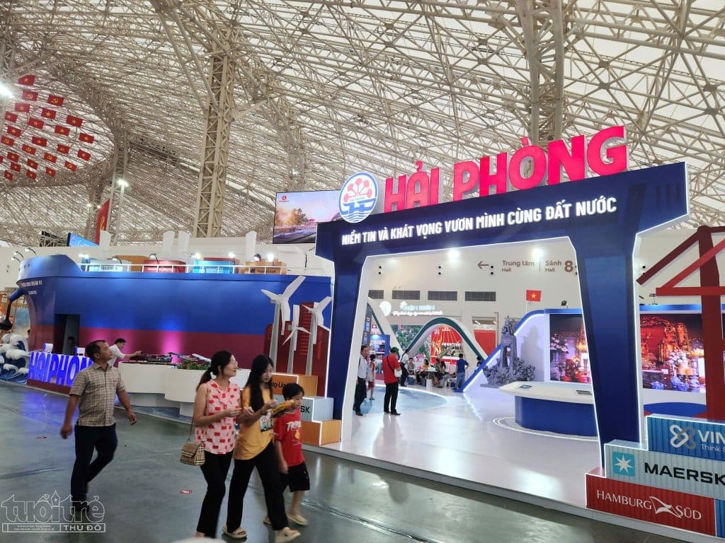 Gian hàng Hải Phòng tại Triển lãm A80 – Sự kiện kỷ niệm 80 năm Quốc khánh với chủ đề “80 năm Hành trình Độc lập – Tự do – Hạnh phúc”