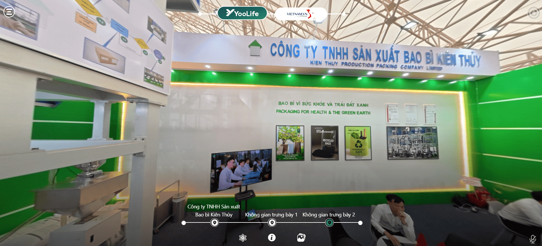 Vị trí và ý nghĩa gian hàng Bao bì Kiên Thủy tại triển lãm