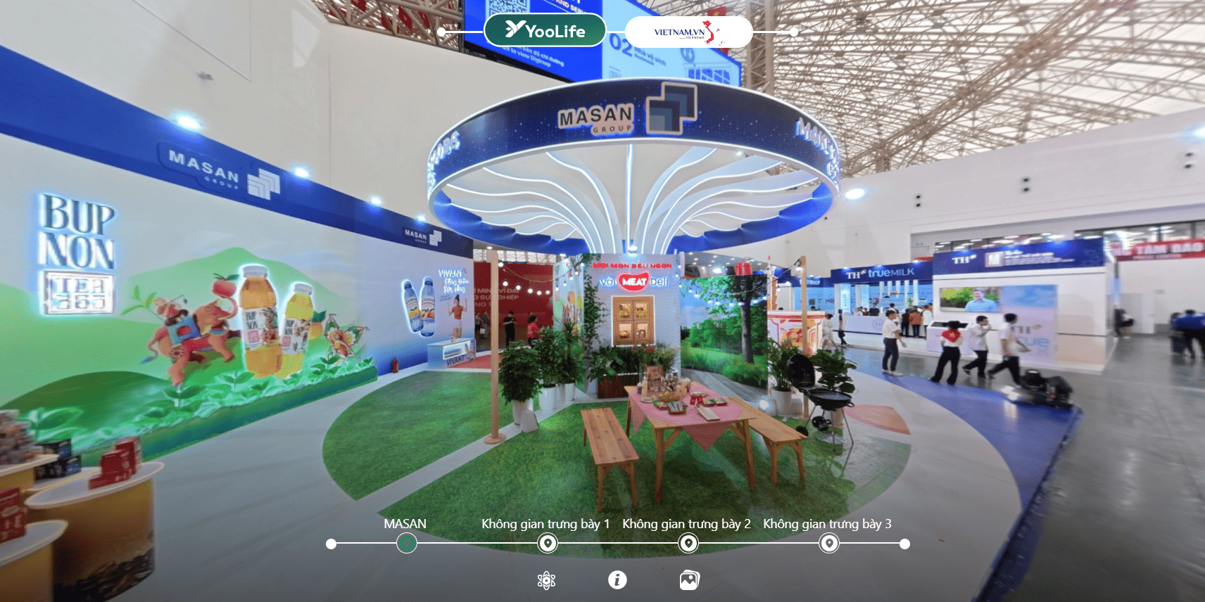 Khám phá gian hàng Masan tại triển lãm A80 trên YooLife