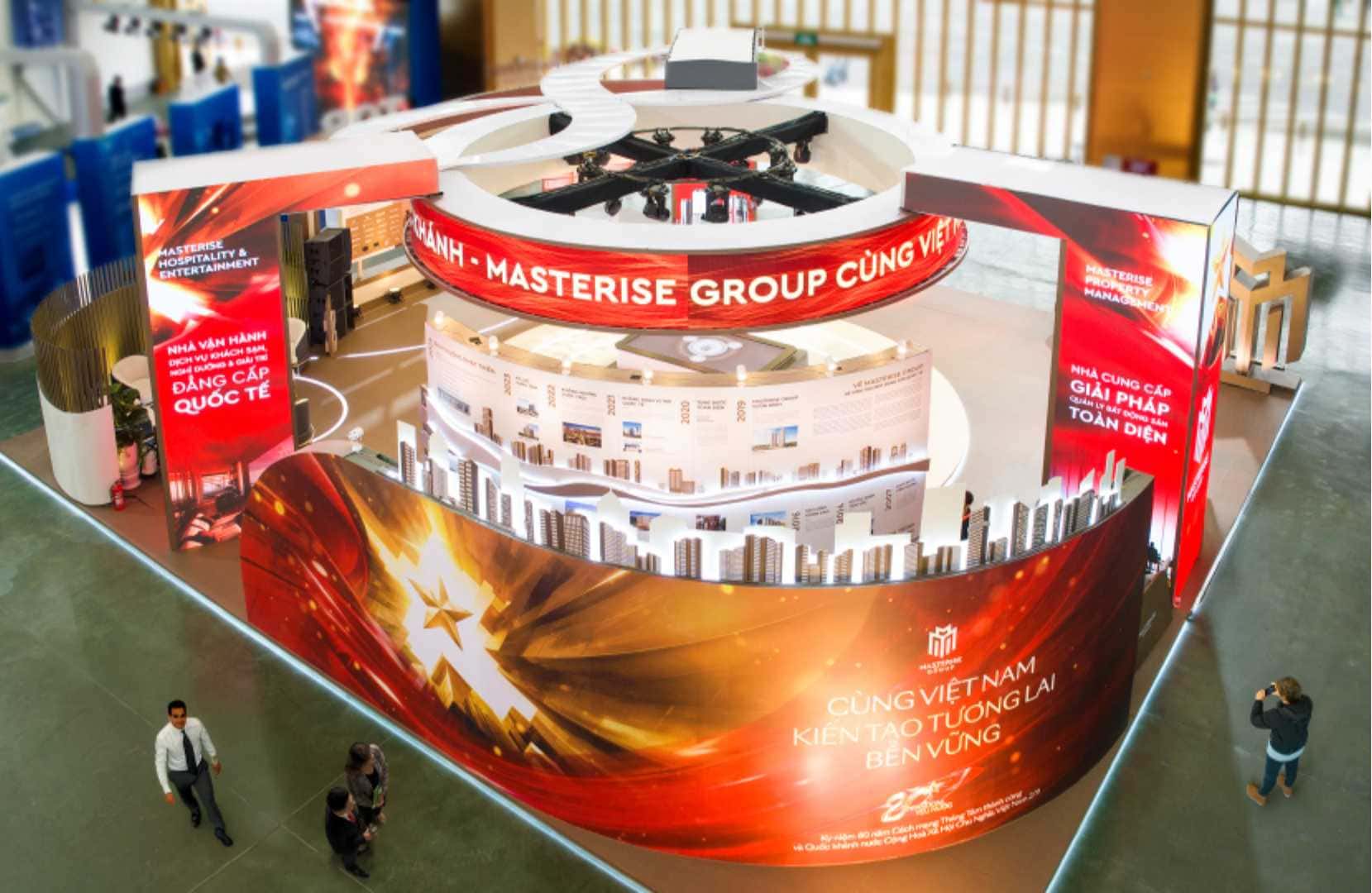 Dấu ấn Masterise Group tại Triển lãm Thành tựu Quốc gia A80