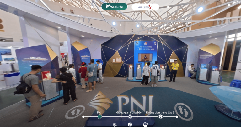 Khám phá gian hàng PNJ trên không gian số YooLife