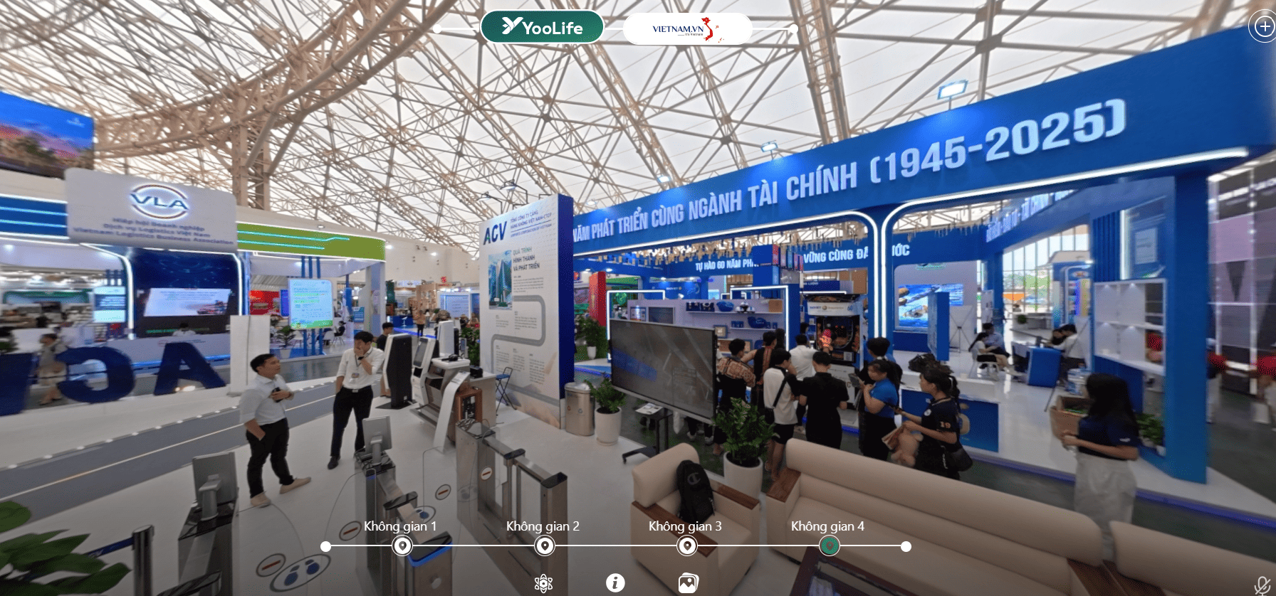 Trải nghiệm ACV tại triển lãm A80 trên không gian số