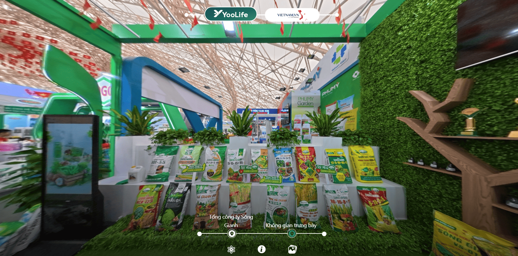 Khám phá gian hàng tổng công ty Sông Gianh trên YooLife