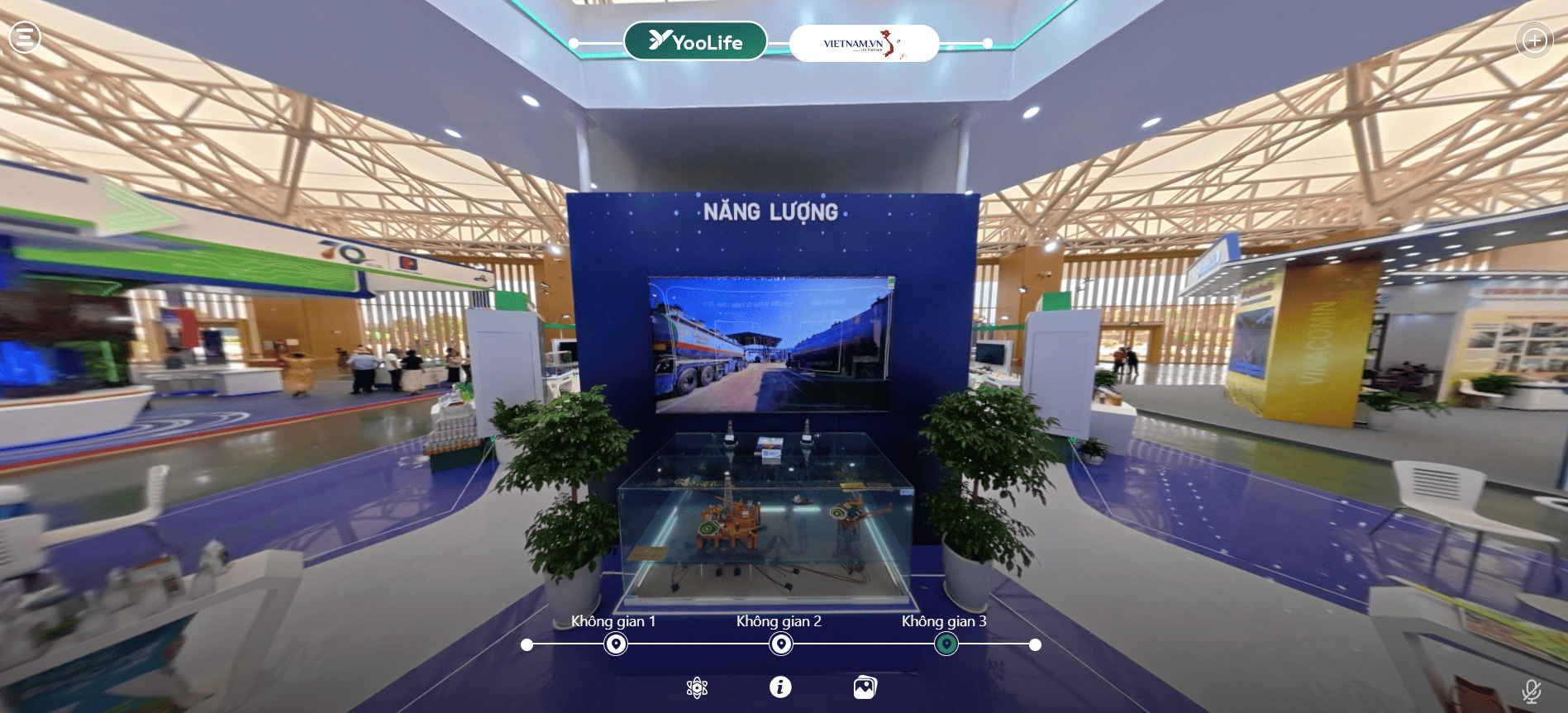 Khám phá gian hàng Petrovietnam tại triển lãm A80 trên YooLife